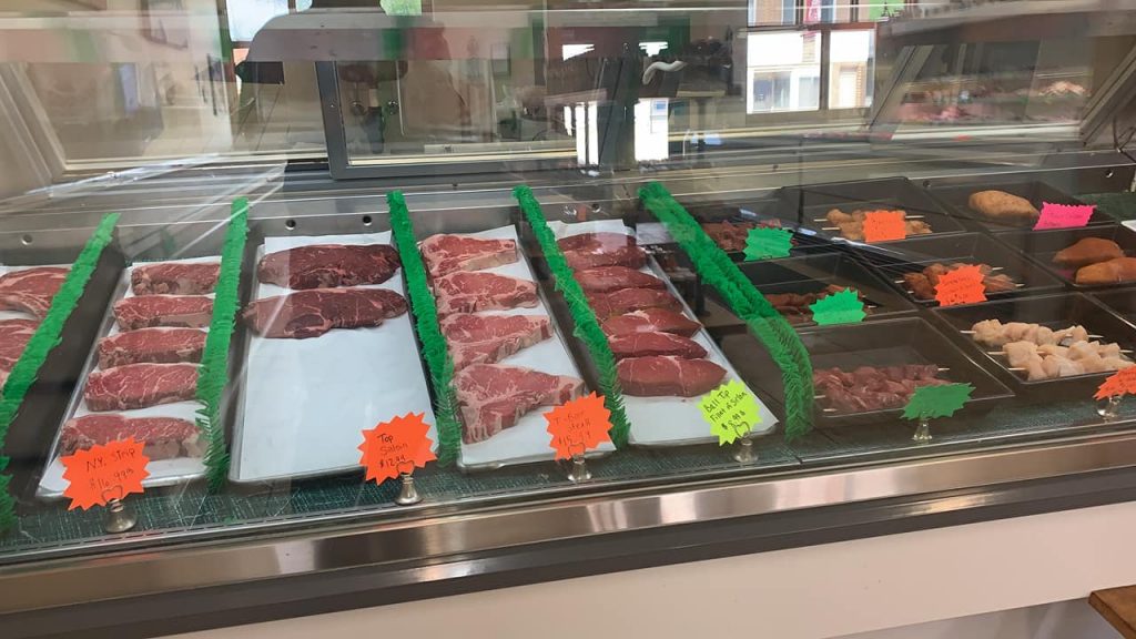 Lonsdale Country Market Meat Display