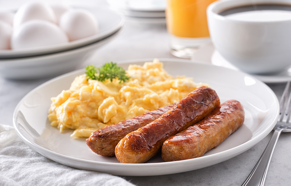 breakfast sausages