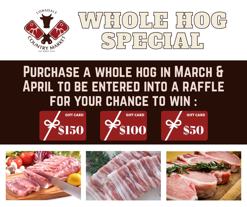 Lonsdale Country Market Specials Monthly Meat Special MN